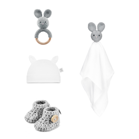 Beebi kinkekomplekt, 4 osaline, hall