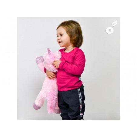 Bambus pikkade varrukatega pluus, fuksia