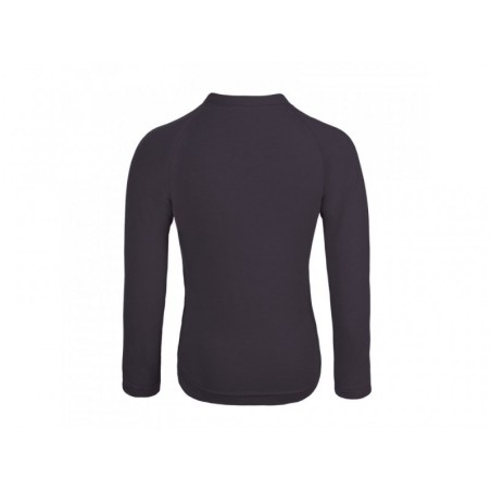 Bambus pikkade varrukatega pluus, mustpruun