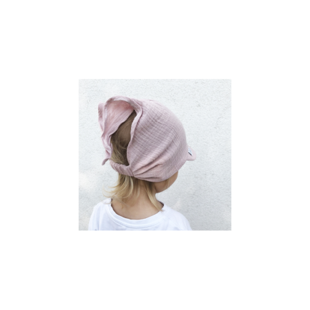 Nokaga pearätik, musliin, roosa