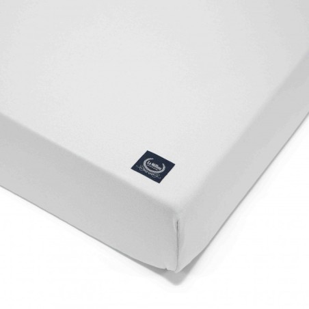 ORGANIC JERSEY kummiga voodilina 60x120 cm, hall