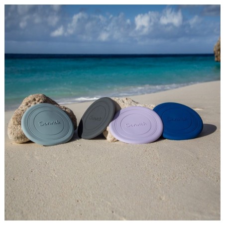 Scrunch lendav taldrik, helepruun