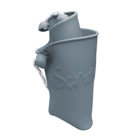 Scrunch ämber, pastell helesinine