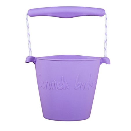 Scrunch ämber, pastell lilla