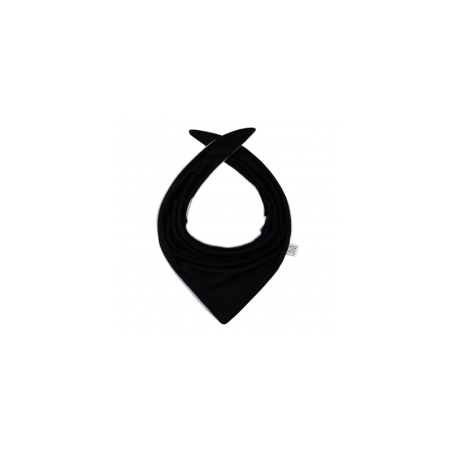 Bambus kahepoolne kolmnurk-sall, must/helehall