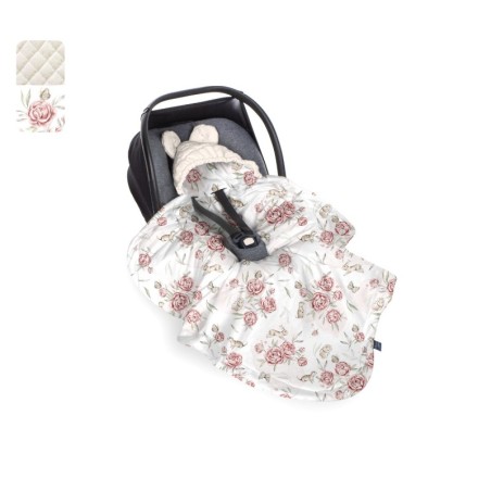 Turvahälli tekk, peony dreamland - cream