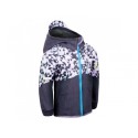 Laste softshell jope ilma voodrita, antratsiit/metricon/sinine