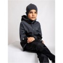 Laste softshell jope fliisvoodriga Street, must/hall