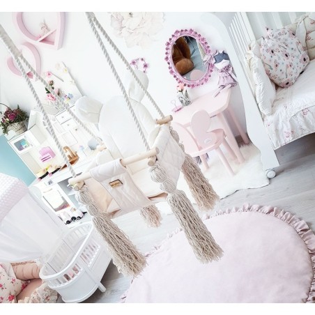 Beebikiik, velvet, ecri