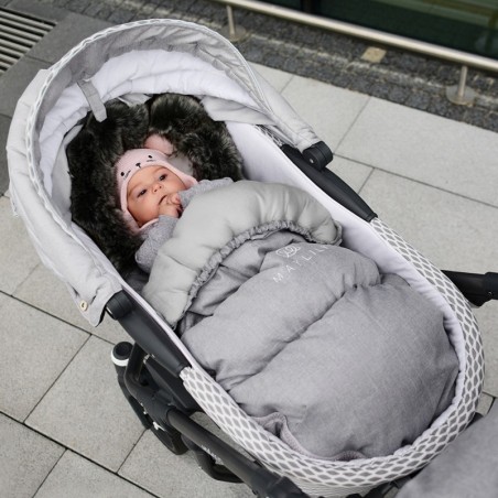 Soojakott vankrisse, 0-24 kuud, roosa