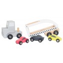 Sportauto transporter, puidust