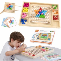 Montessori pusle mäng, püüdke ja sobitage pallid