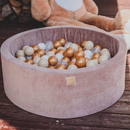 Pallimeri Teddy bear velvet H30 + 250 palli