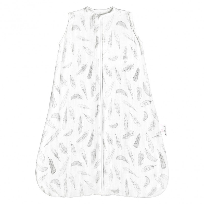 Sääski tõrjuv õhuke magamiskott TOG 0,5, bambus, silver feathers