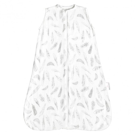 Sääski tõrjuv õhuke magamiskott TOG 0,5, bambus, silver feathers