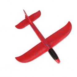 Väike aerodünaamiline lennuk 34x33 cm, punane