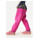 Softshell püksid fliisvoodriga Basic väikelastele, fuksia/lilled