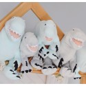 Pehme dinosaurus, hall