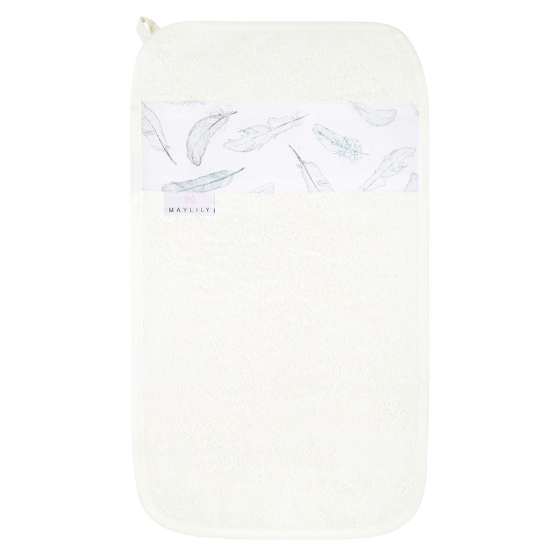 Bambus käterätik, valge/heavenly feathers