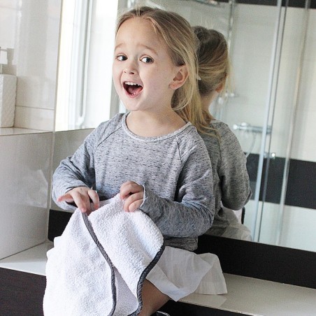 Bambus käterätik, valge/heavenly feathers