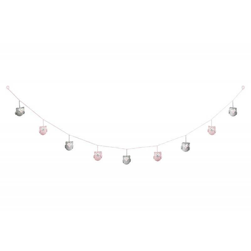 Heegeldatud vanik, öökullid, roosa