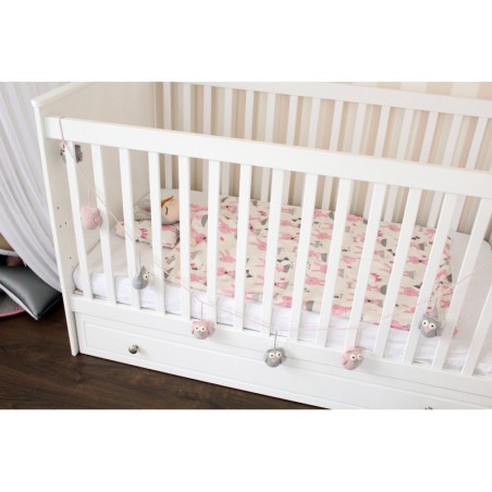 Heegeldatud vanik, öökullid, roosa