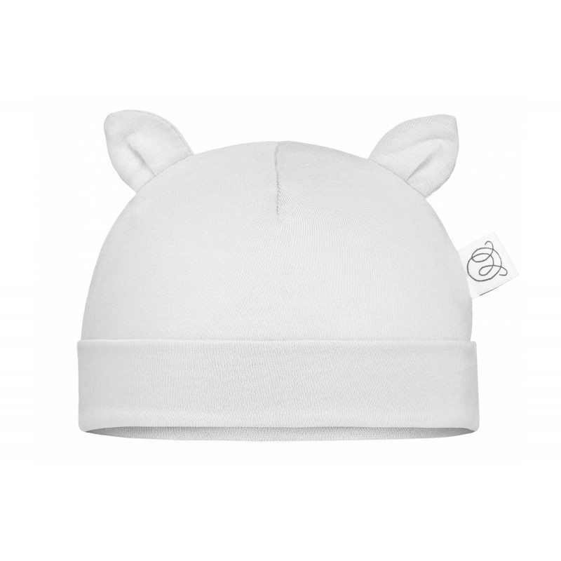 Beebimüts 1-6 kuud, bambus, helehall