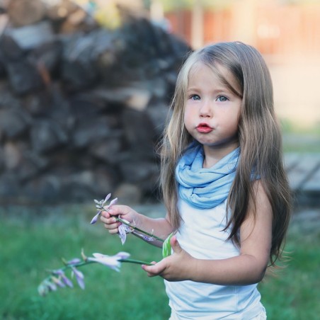Rõngassall lastele, bambus, pruun