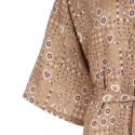 Bambusest kimono BANDANA MOCCA