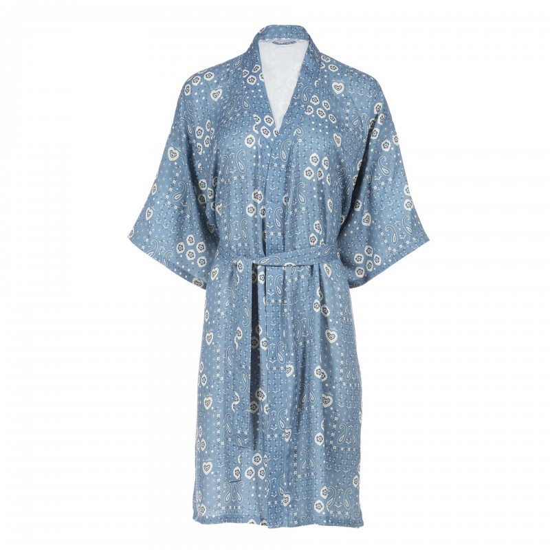 Bambusest kimono BANDANA DENIM