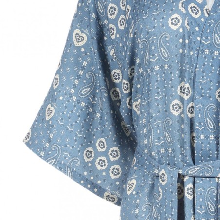 Bambusest kimono BANDANA DENIM