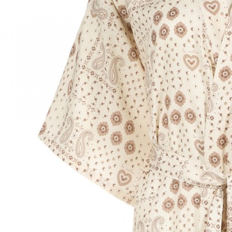 Bamboo Kimono BANDANA CREAM