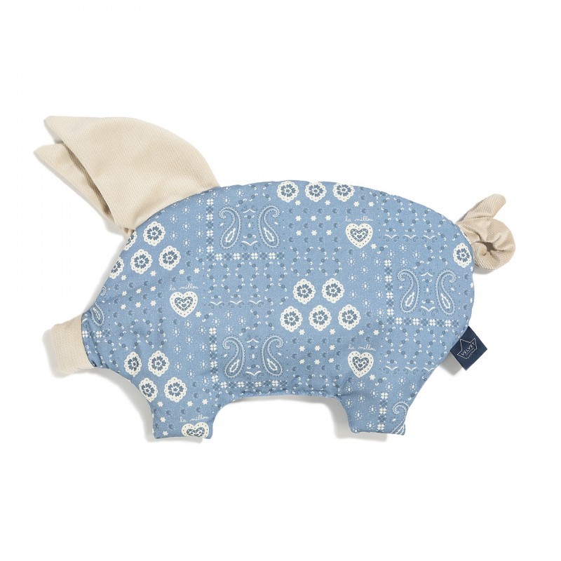 Padi Sleepy Pig Velvet BANDANA DENIM