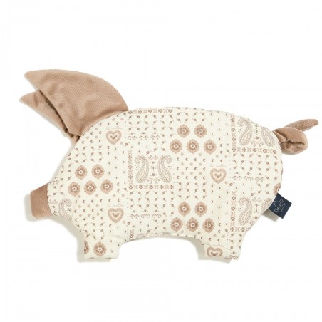 Padi Sleepy Pig Velvet BANDANA CREAM