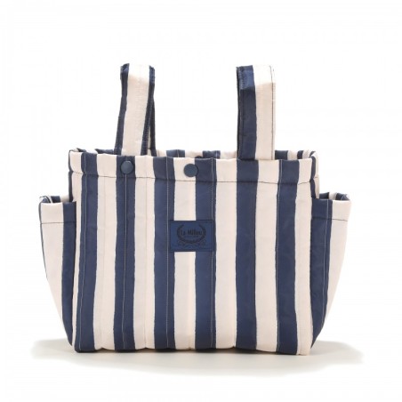 Jalutuskäru korraldaja nailon STRIPES NAVY