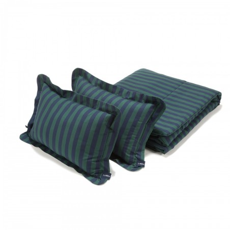 Puuvillane voodipesukomplekt STRIPES GREEN