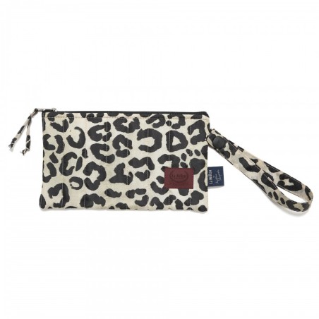 Magdalena Lamparska nailonist polsterdatud kott LEOPARD CREAM