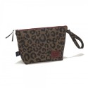 Magdalena Lamparska veekindel tualetitarvete kott LEOPARD CHOCO