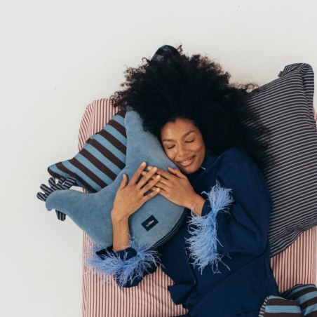 Vanaema Dana kanapadi puuvillane TRIIBUD SININE