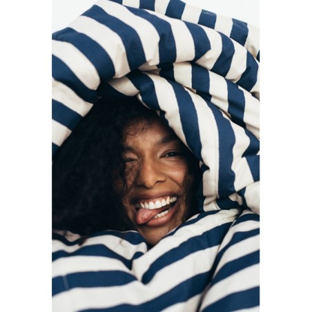 Puuvillane tekk STRIPES NAVY