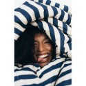 Puuvillane tekk STRIPES NAVY