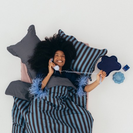 Magamispadi puuvillane TRIIBUD SININE