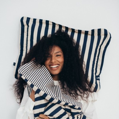 Magamispadi puuvillane STRIPES NAVY