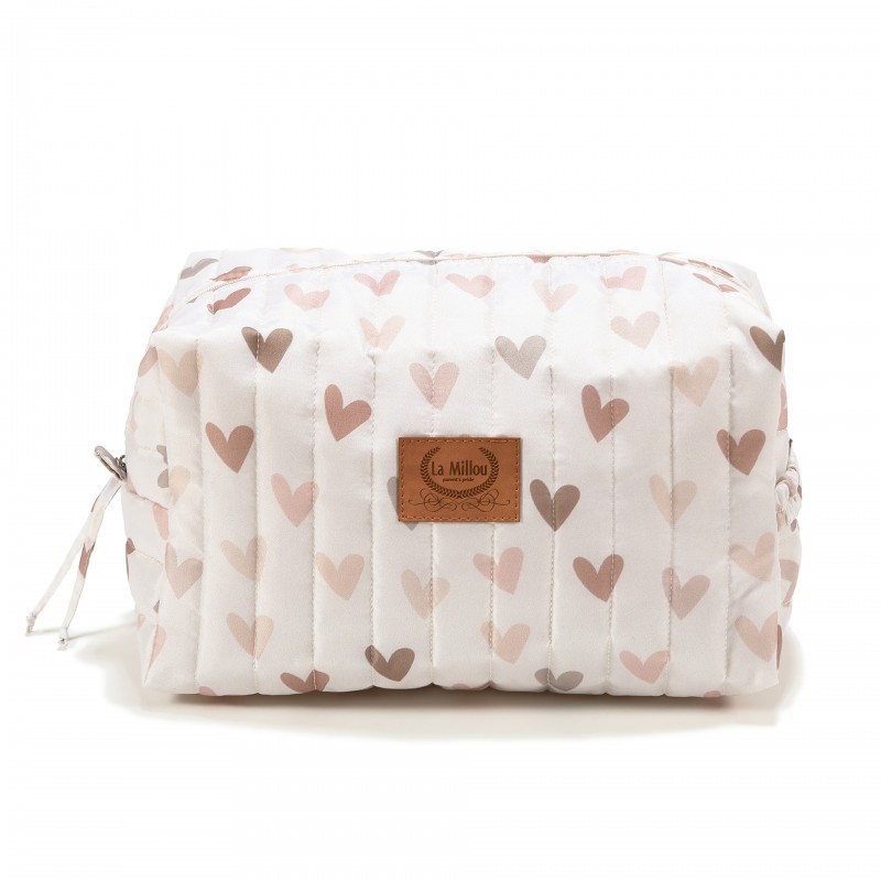 Tualett-tarvete kott Nailonist HEARTBEAT BEIGE