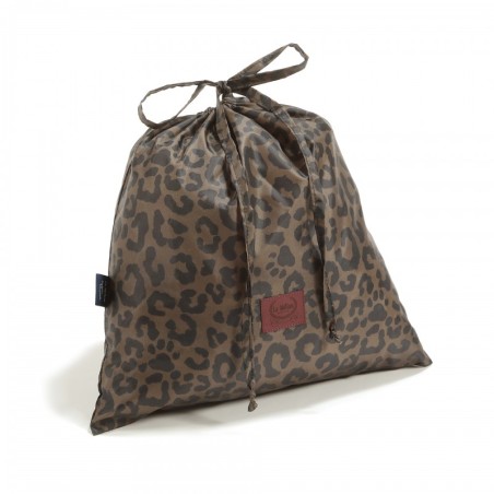 Magdalena Lamparska nailonist LEOPARD CHOCO nädalavahetusekott