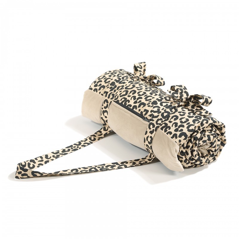 Magdalena Lamparska Picnic Quilt LEOPARD CREAM