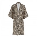 Bamboo kimono LEOPARD CREAM, autor Magdalena Lamparska