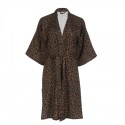 Bambusest kimono LEOPARD CHOCO, autor Magdalena Lamparska