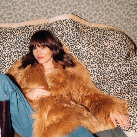 Magdalena Lamparska sametine soe tekk LEOPARD CREAM