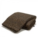 Magdalena Lamparska puuvillane tekk LEOPARD CHOCO